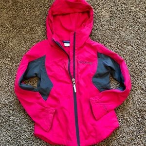 Columbia girls spring jacket.